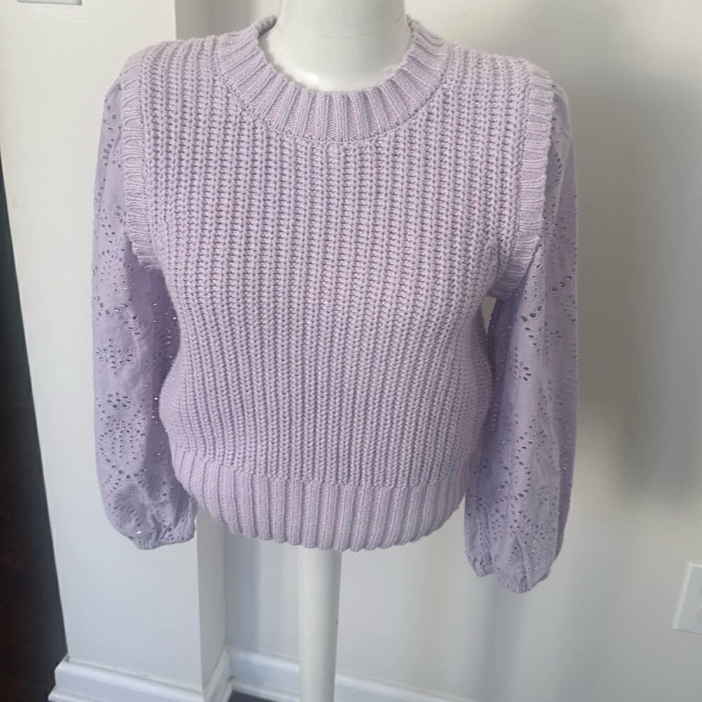 Rails Dhalia Lilac Sweater S - Picture 2 of 7